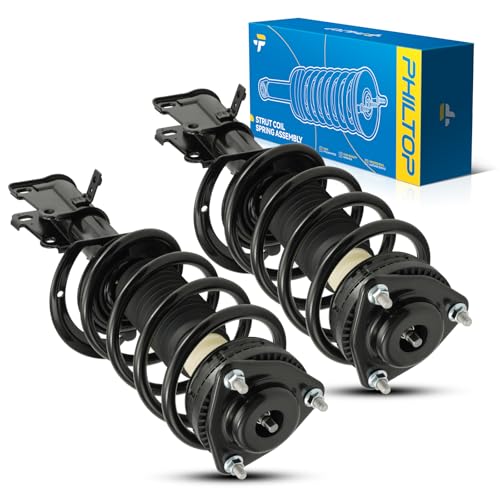 Image of PHILTOP Front Struts Shock Absorber Fit For Avenger 2008-2014 2.4L, Sebring 2007-2010 2.4L, Complete Struts with Coil Spring Assembly, Quick Suspension Loaded Struts 171130 /171131 2 PCS