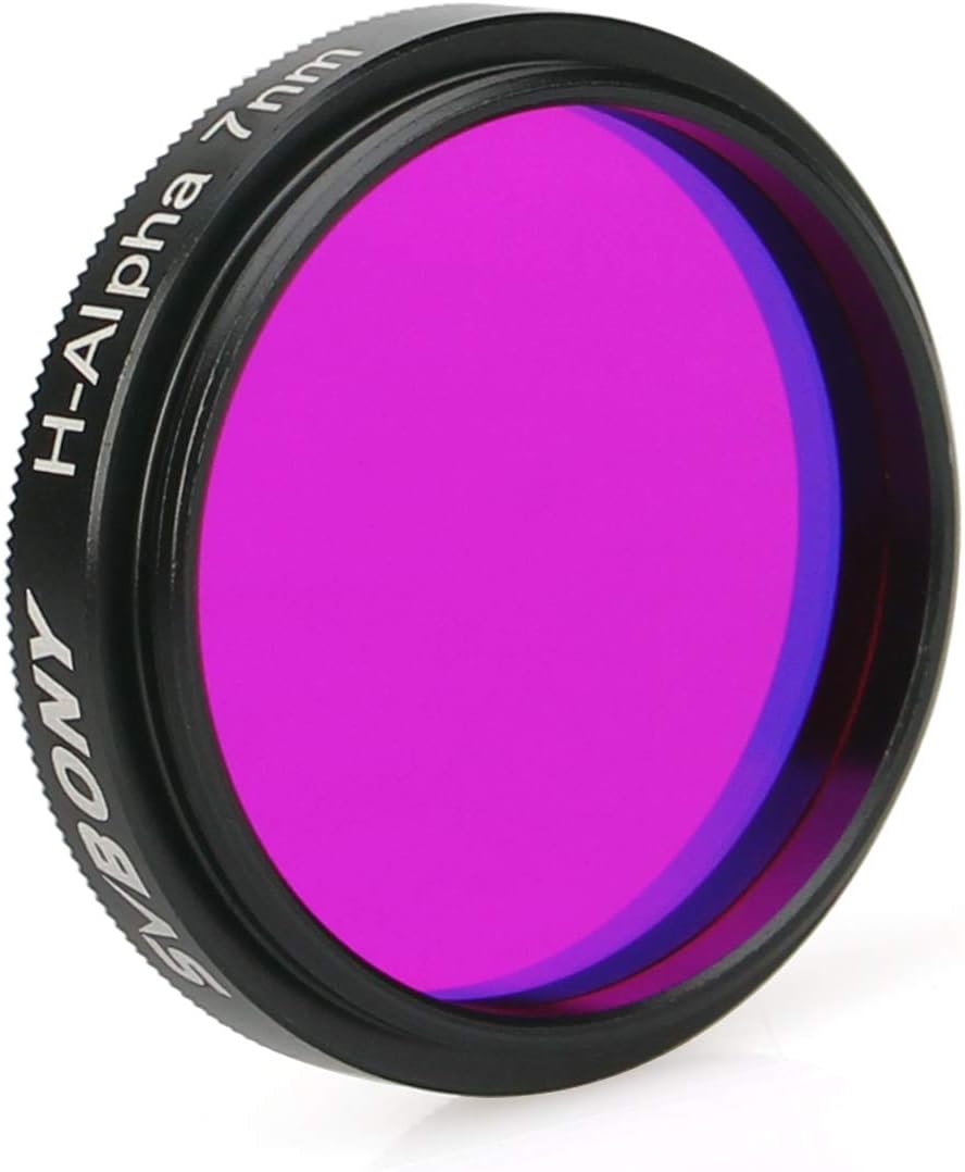 40% Off Discount SVBONY Telescope Filter H-Alpha 7nm 1.25 inches Filter Narrowband Astronomical Photographic CCD Filter for Deep Sky