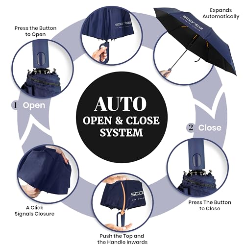 Image of Storite UV Travel Umbrella for Men & Women