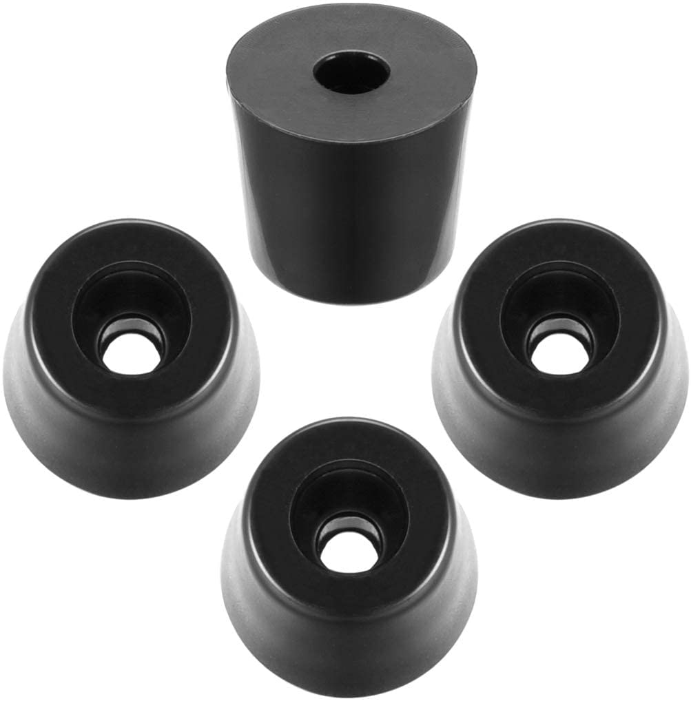 Pieds en caoutchouc anti-rayures D19x15xH17mm pour stopper le glissement