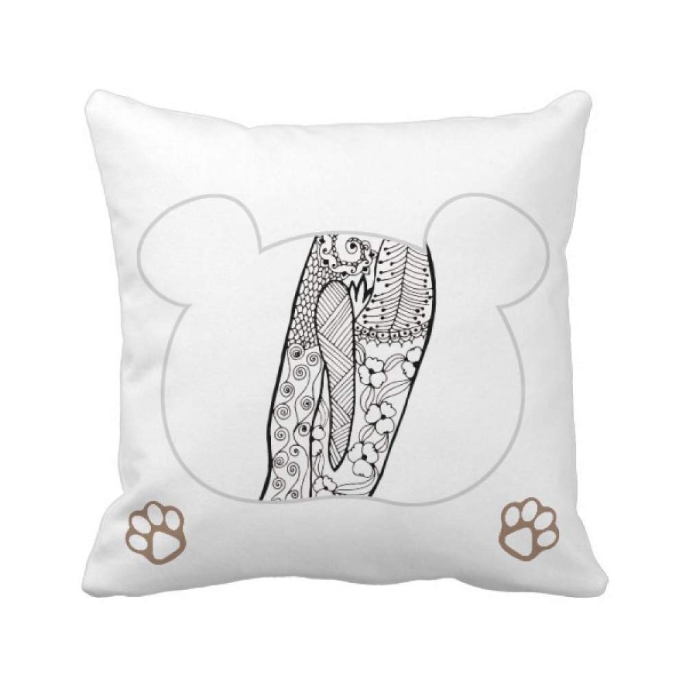 Housse de coussin pingouin anti-plis lavable pour rénover vos vieux coussins de canapé