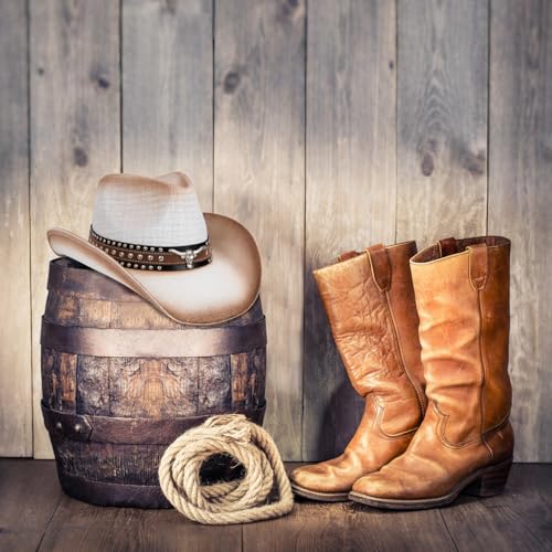 Image of WQWOVRVO Cowboy Hat,Cowgirl Hat,Western Cowboy Hats for Women /Mens /Straw Wide with Shapeable Brim Cowboy Hat for Womens