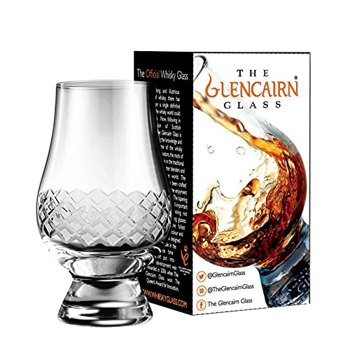 CUT GLENCAIRN WHISKY GLASS IN GIFT CARTON