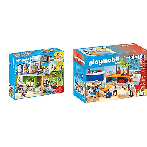 PLAYMOBIL City Life Colegio, a Partir de 5 Años (9453) + City...