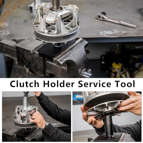 Image of Clutch Holder Service Tool for Many Polaris Models Clutches | Heavy Duty Steel, To Hold the Clutch