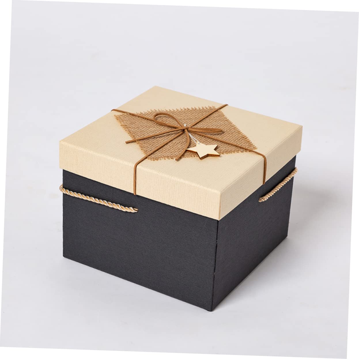 SOLUSTRE Geschenkbox aus Karton Quadratisch oder Rechteckig für Kleidung Hemden Schals oder Geburtstagsgeschenke