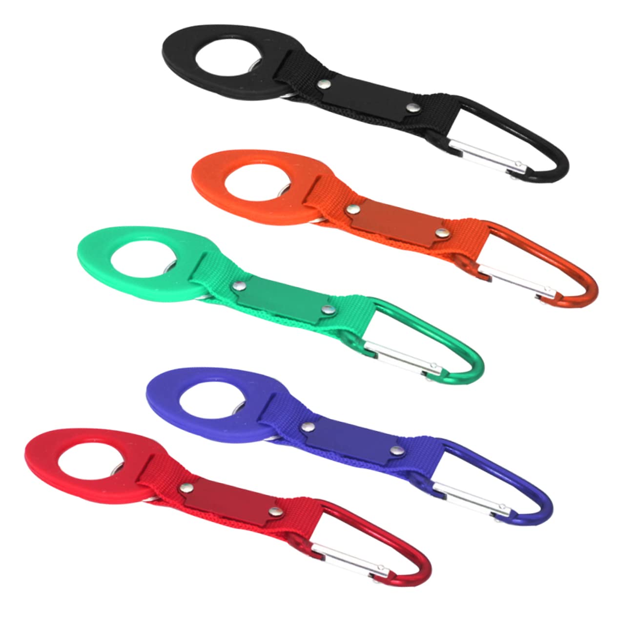 TOYANDONA 3 Sätze Teiliges Tragbarer Getränkebehälter Clip Mit Haken Wasserflaschen Halterung Für Outdoor Aktivitäten Zum Joggen Radfahren Und Camping Zufällige 6 Stück * 3