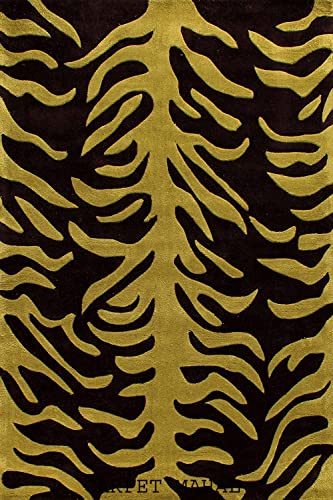 Image of Carpet Mahal Export Quality Handmade Tuffted Pure Woollen Carpet for Living Room Bedroom Size 5 x 8 feet (150X240 Cm) Color-Multi