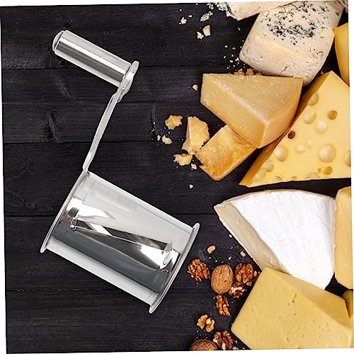 Rallador giratorio de acero inoxidable con mango, 2 piezas miniatura 7