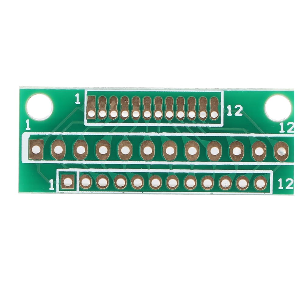 Scheda adattatore, 10 pezzi, 1,27 mm, 2,0 mm, 2,54 mm, 12 pin, 3 file, 36 fori, adattatore per moduli senza fili