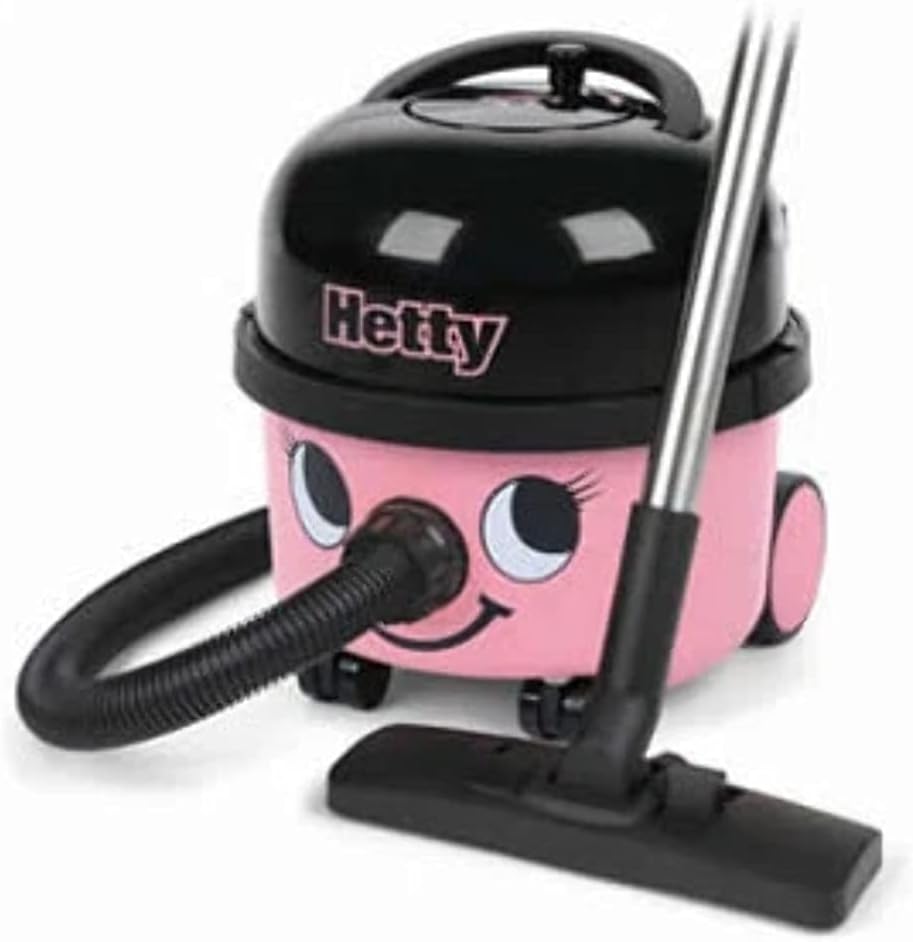 Numatic HET200A Hetty Canister Vacuum Cleaner (Pink)