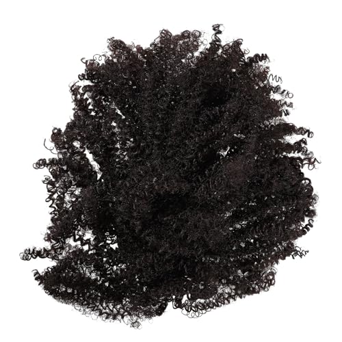 Postiche bandeau afro frisée Zerodeko pour femme adulte noire