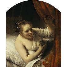 A Woman in Bed ca 1645-1646 Poster Print by Rembrandt van Rijn 24x91cm