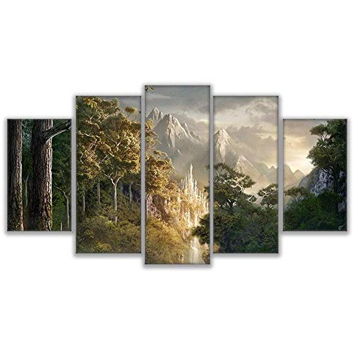 Art mural pour salon grand format tableau décoratif canvas triptyque