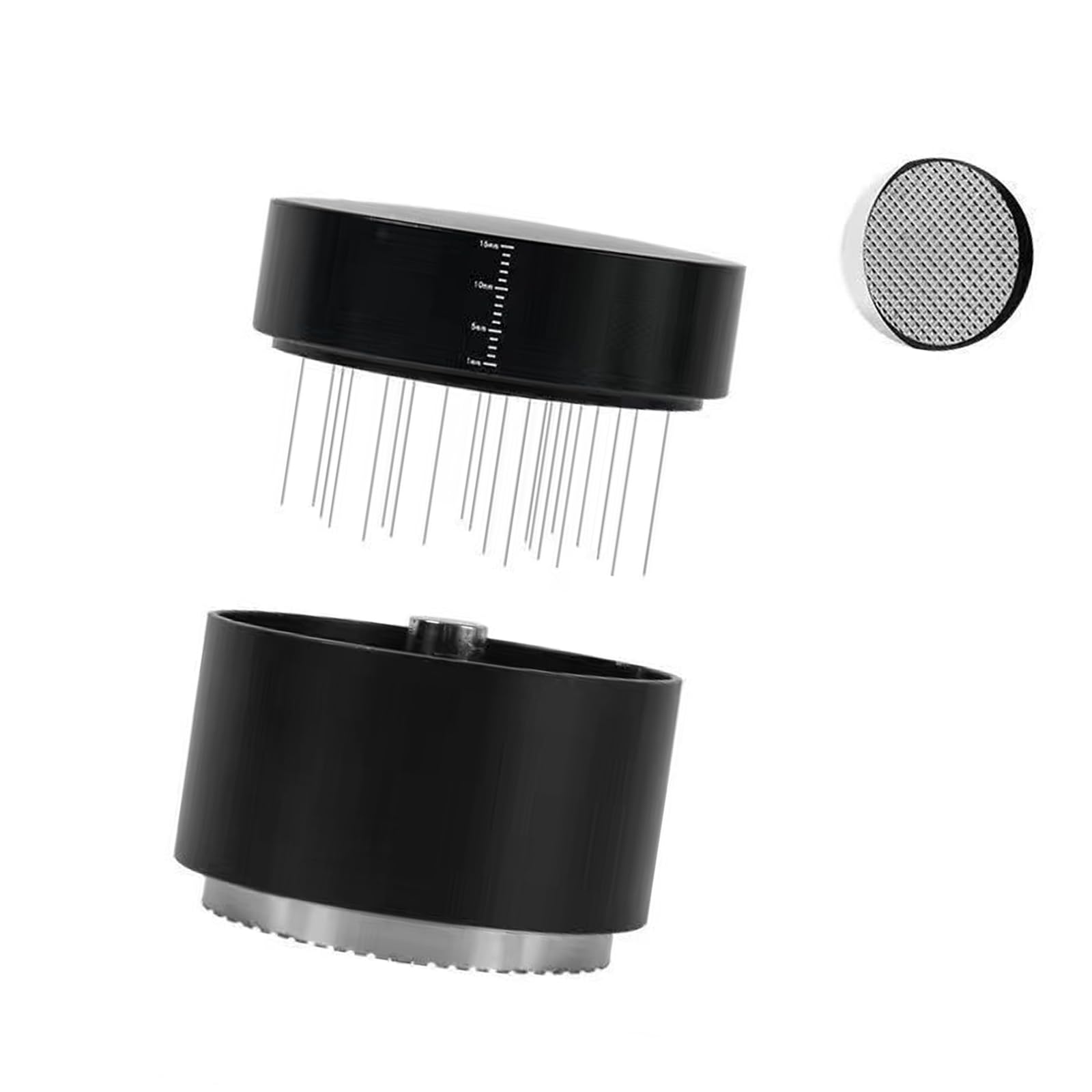 NVOQILIN Multifunction Coffee Grounds Compressor with Stable Nonrust Steel Construction Distribution Tool Camping Tool
