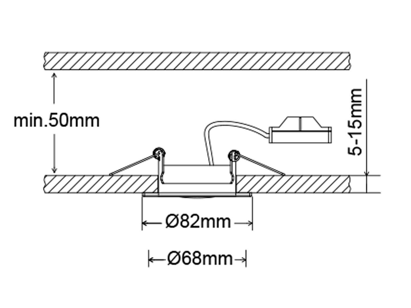 4er Set Einbaustrahler – Schwenkbar, LED, Warmweiß | Perfekt Für Decke In Wohnzimmer, Flur & Büro