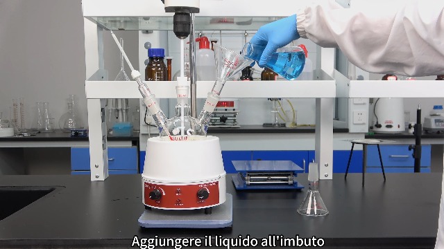 Imbuto In Vetro Per Polvere - Stelo Corto - Diametro 75mm - Giunto 24/40 - Per Laboratorio - Foto 6