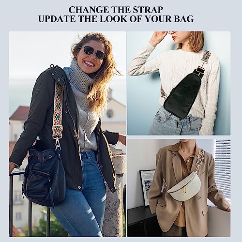 Image of Long Keeper Wide Purse Strap - Adjustable Shoulder Strap Crossbody Handbag Replacement Bag Strap Guitar Straps