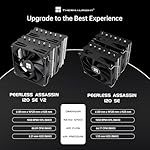 Thermalright Peerless Assassin 120 SE V2 CPU Air Cooler - 6 Heat Pipes AGHP GEN 5.0 Technology | 1850RPM PWM 120mm Fans, for Intel 1851/1700/115X/1200, AMD AM4/AM5 - Image 2