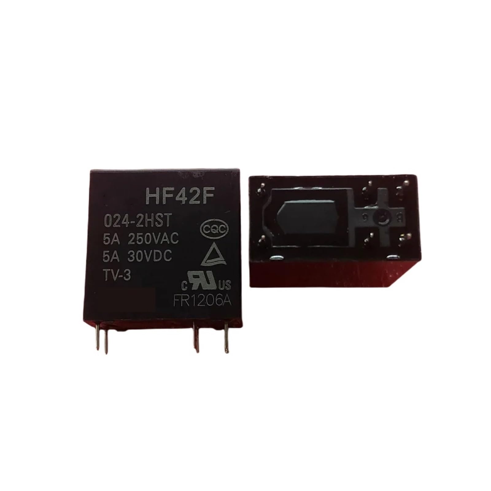 Relais JZC-42F 024-2HS 24VDC pour réparer les circuits défectueux DIP6 - 7