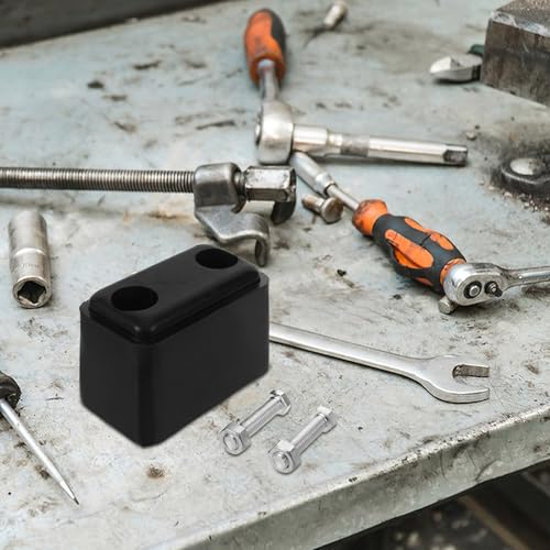 Tope multifuncional de muelle de carga Toddmomy con protector trasero de goma negra 7