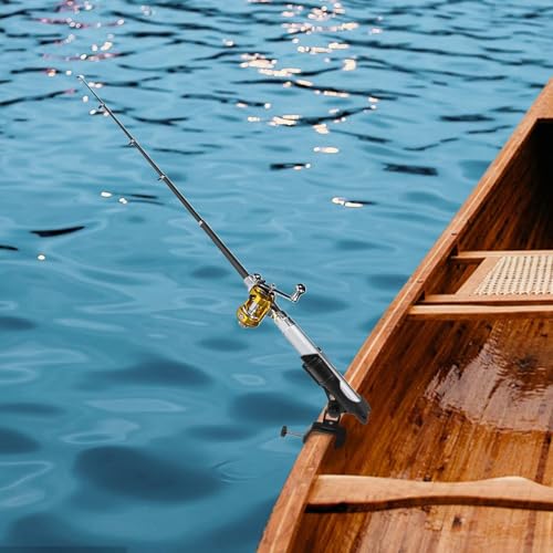 Support de canne pour bateau et kayak rotatif à 360° - 2