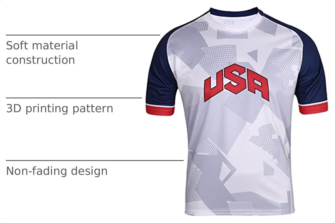 Fan Soccer Jersey for 2026 World Cup Fan Soccer Jersey - Argentina, Brazil, Mexico & USA image 4