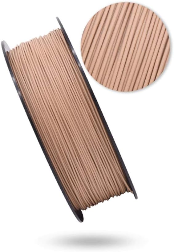 review FARUTA 3D Printing Supplies PLA Filament 1.75mm,Wood Material Filament 1.75mm,3D Printer Filament/Precision+/-0.02mm Filament (Color : Pla1.75 Wooden 2kg)