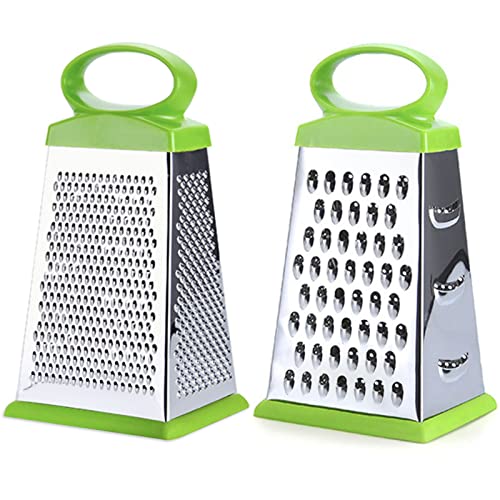 Rallador de Cuatro Caras Acero Inoxidable Multicolor miniatura 6