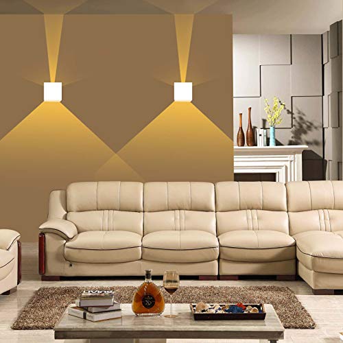 KAWELL 12W Moderno Lampada da Parete LED Applique