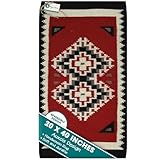Onyx Arrow Wool Southwest Area Rug - Wool Boho Rug - Western Rugs for Living, Dining, and Bedroom. - Auxois