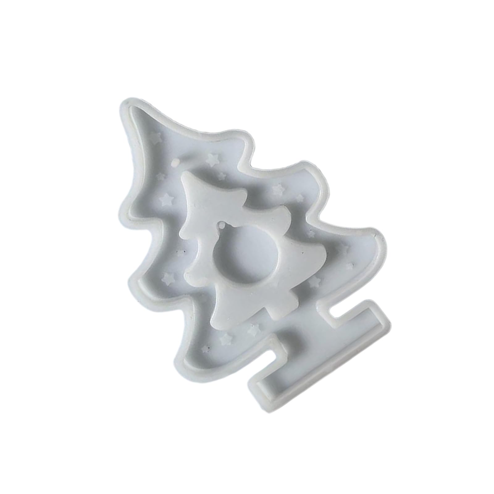 Tsophreniq Silicone Christmas Tree Easy to Use for Making Cake Decorations Holiday Party Craft Projects Holiday Silicone Baking