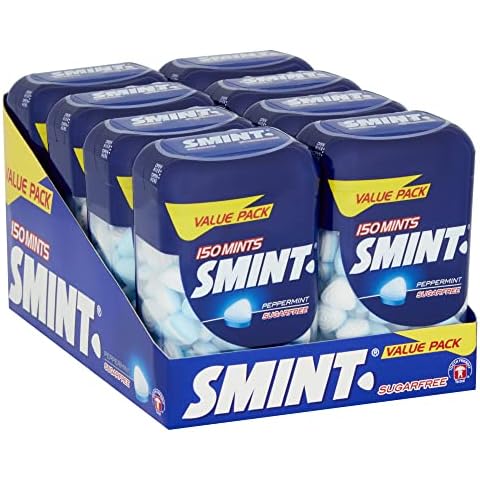 Smint XL - 150 Mints Bottle (Pack Of 8) Cover