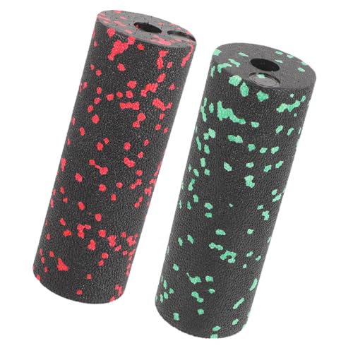 Set de 2 mini rodillos de espuma para ejercicio Zerodeko, cilindros huecos ligeros para masaje muscular y alivio tisular profundo, portátiles para fitness, viaje y entrenamiento en casa