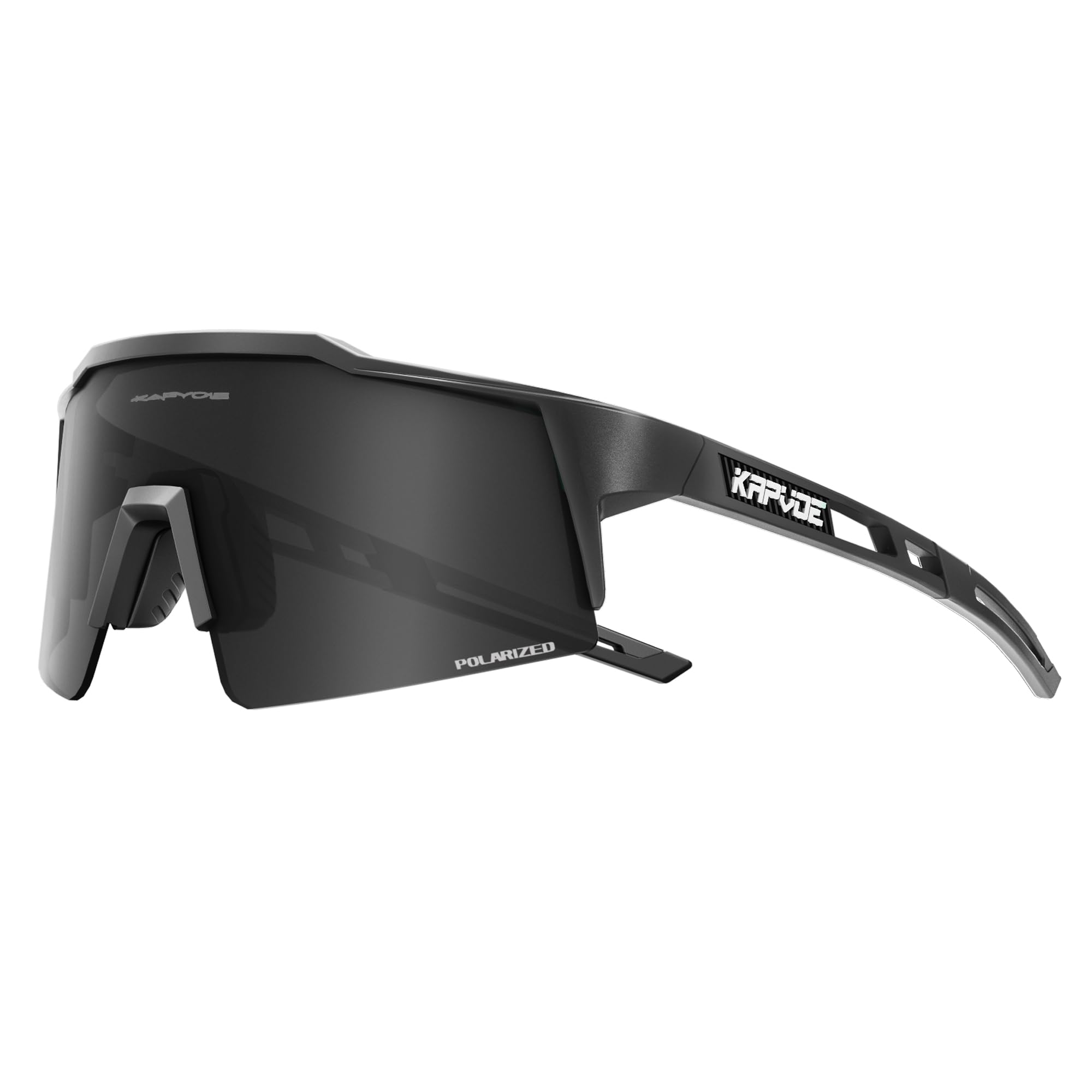 KAPVOE Polarizadas Gafas Ciclismo Protección UV400 TR90 Deportivas Mujer Hombre MTB BTT Bicicleta Running Bici Correr