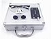 Aries Outlets 3.5x 420mm Working Distance Surgical Binocular Loupes Optical Glass with LED Head Light Lamp+Aluminum Box Black