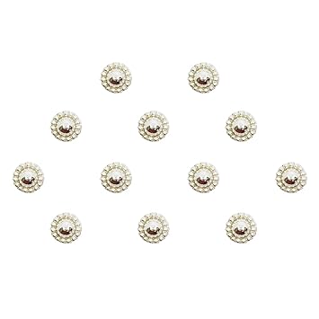 Comet Busters Fancy Silver Round Bindi (BV1542)