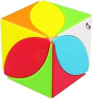 Vista 2 de CuberSpeed QY Toys Ivy Cube V2 stickerless Magic Cube Mofangge Ivy Leaf Cube Plus Version stickerless(Eitan Lvy Cube) Puzzle