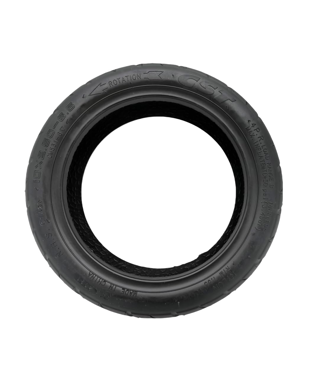 10x2.50-6.5 with Jelly Glue Tubeless For INMOTION L9/S1 Foldable Smart Portable Electric Scooter Wheel Tire Replacement Parts