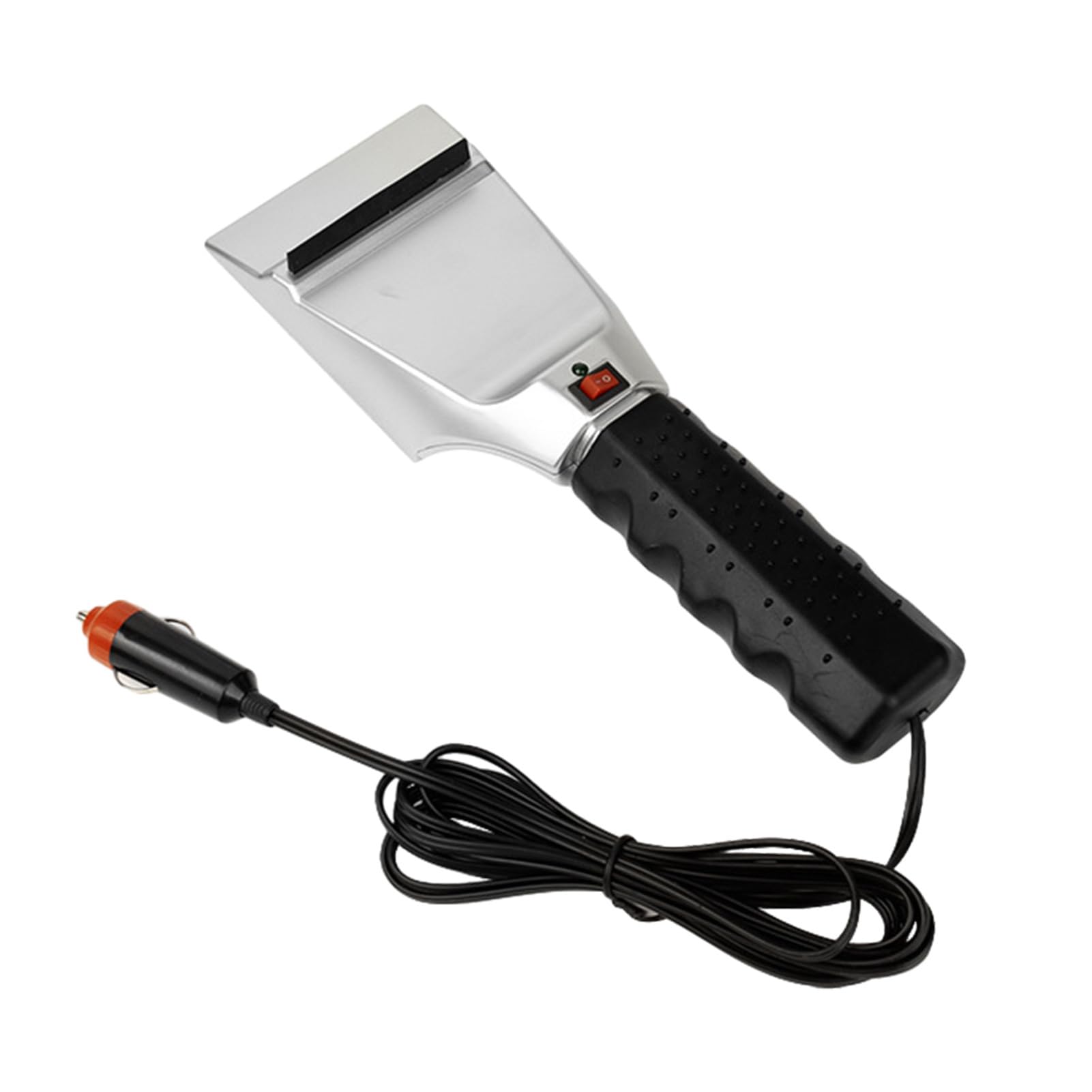 Heated Ice Scraper for Car, Ergonomic Automatic Snow Scraper 12V for Car Windshield, Automotive Window Defrosting Squeegee for Winter