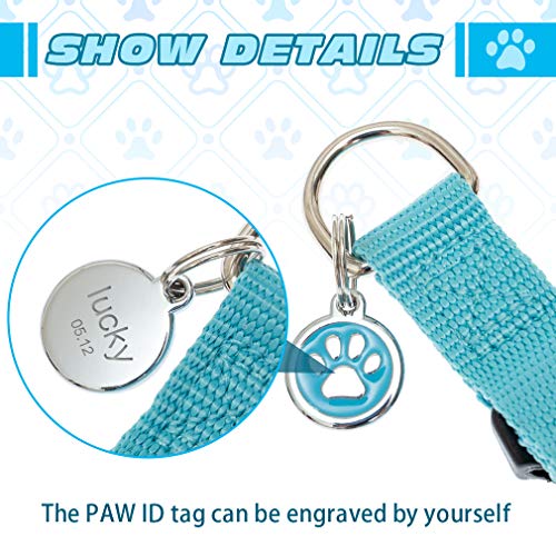 PUPTECK No Pull Dog Harness Soft Adjustable Basic Nylon Step in Puppy Vest Outdoor Walking with ID Tag - Image 6