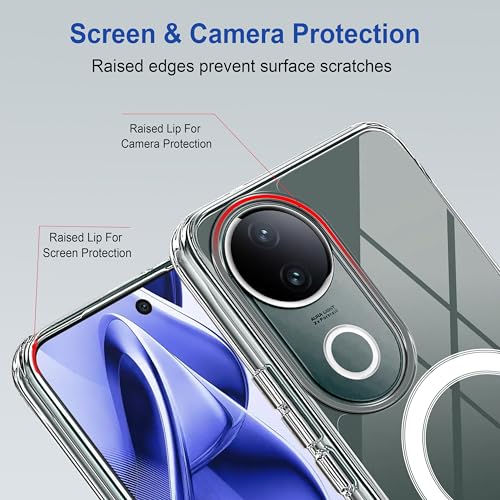 Image of Zapcase Back Case Cover for Vivo T4R 5G | Compatible for Vivo T4R 5G Back Cover | Scratch-Resistant Back Cover | Clear