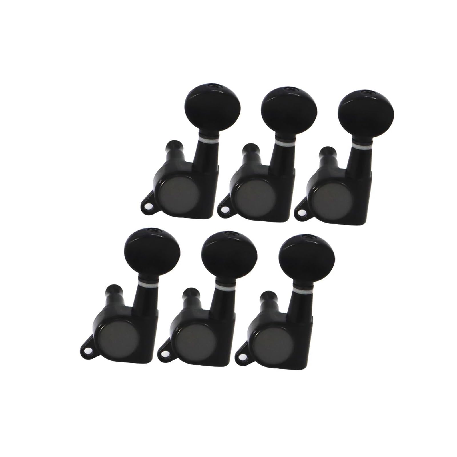 Clavijeros Bloqueo Afinadores De Guitarra Eléctrica Completamente Cerrados 6 En Línea (compatibles Con Guitarras Estilo Fender ST/TL)(Left)