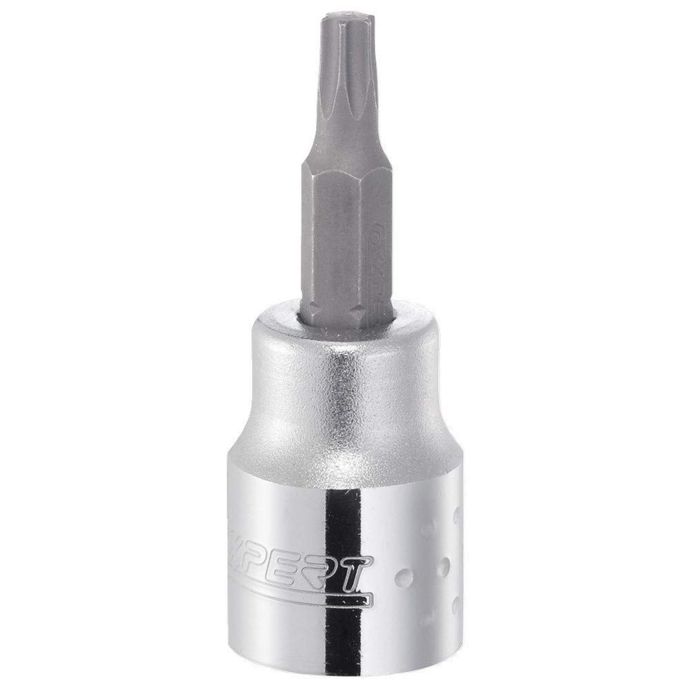 EXPERT E030916 Bit Socket Wrench 3/8 Inch for Torx Screws: T25