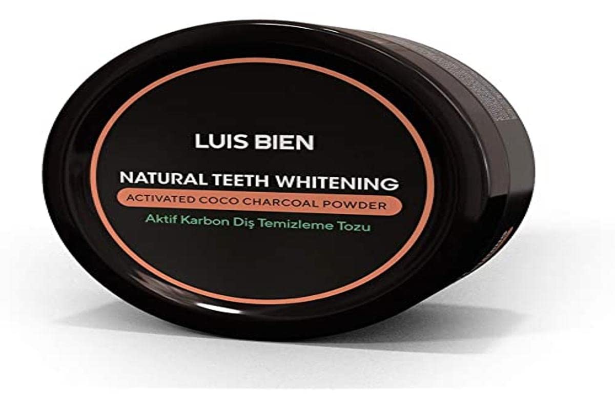 Luis Bien Activated Coco Charcoal Natural Teeth Whitening Powder (50g)