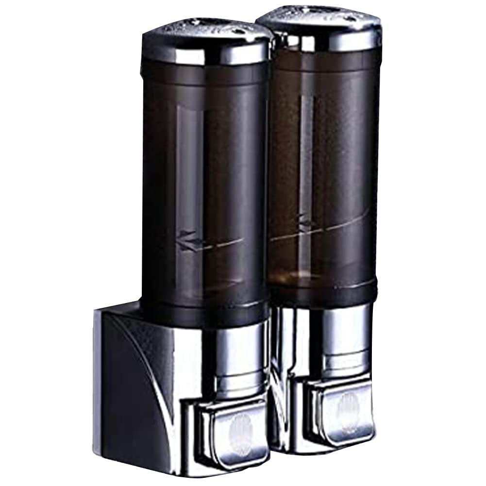 CTRLZS 1 Piece Adhesive Soap Dispenser Manual Dispenser Shampoo Shower for Kitchen Bathrooms