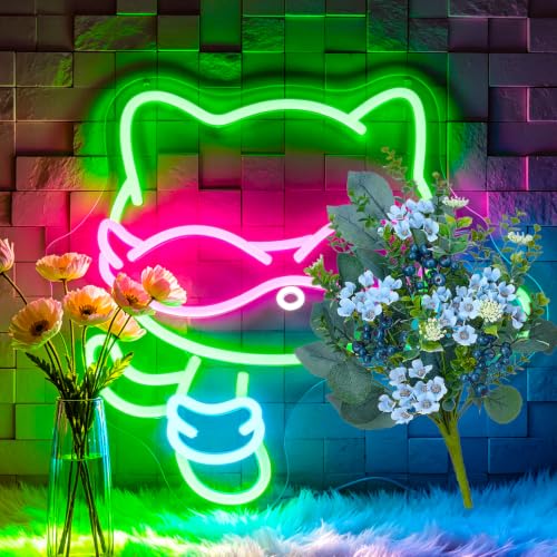 Image of Cat Neon Signs for Wall Decor LED Sign Neon Lights for Game Room Decor