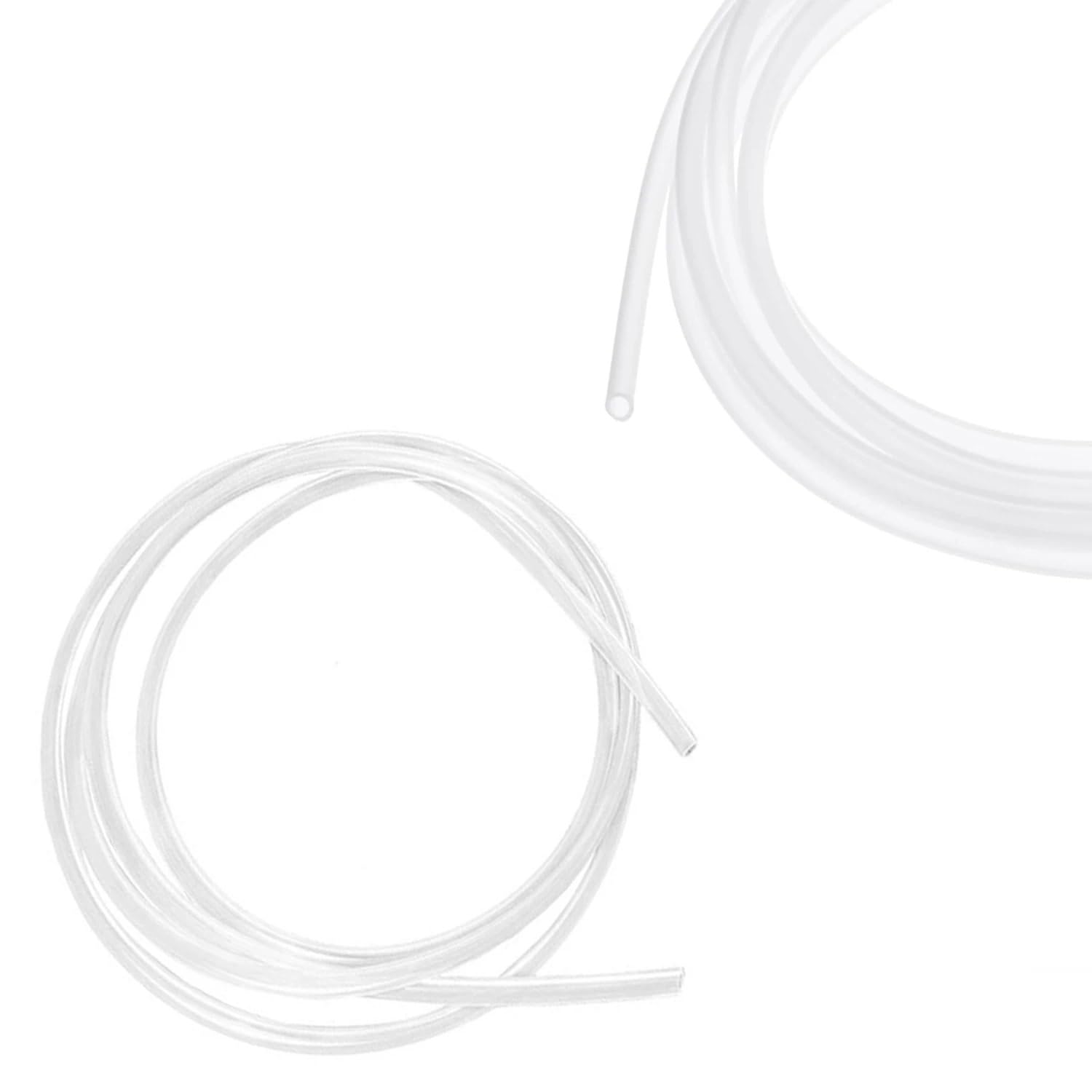 5pcs 70cm Clear Flexible Silicone Hose Soft Tubing Rubber Tube for DIY Projects 4x3mm