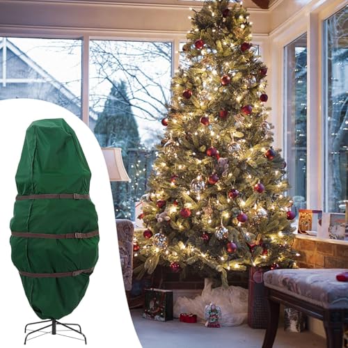 Housse de sapin de Noël robuste réglable pour arbre debout - 5