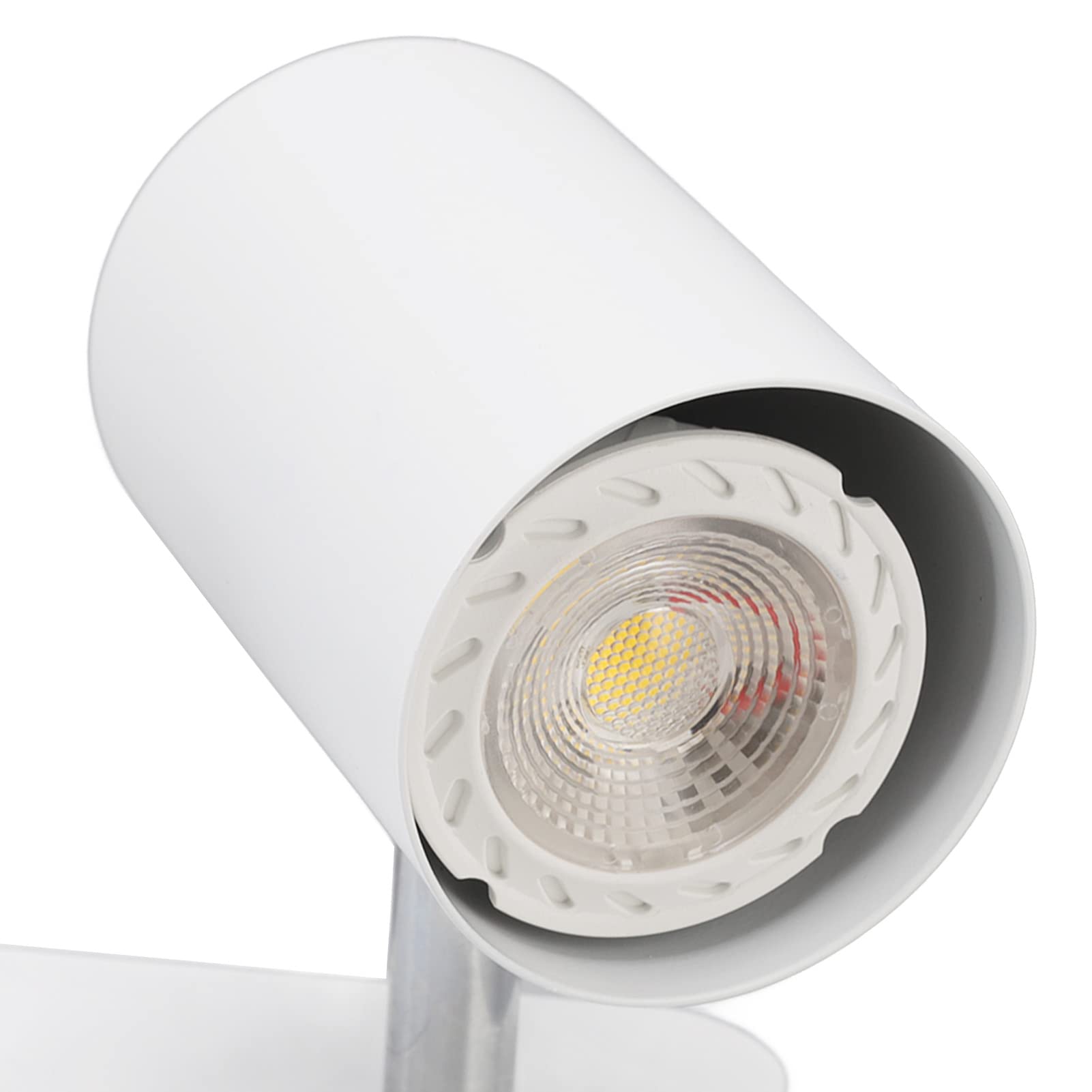 Applique a Led, Lampada Da Lettura a Parete Da Comodino Con Caricatore Wireless Da 5 V E Porta Di Ricarica Usb Lampada Da Parete Da Camera Da Letto Regolabile E Girevole Per Il(Bianco a destra)